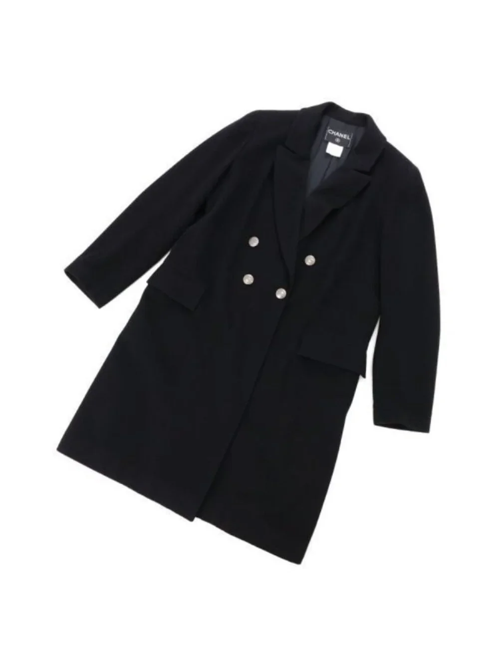 Chanel Coat Black